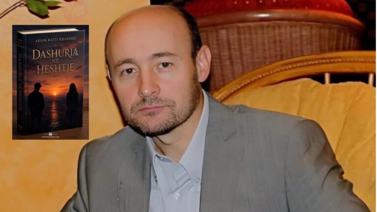 “DASHURIA NË HESHTJE” – NJË ROMAN PËR DASHURINË QË NUK U THA KURRË, POR QË NUK VDIQ